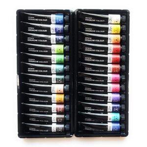 Brustro Artist Gouache Colour Set of 24 Shades