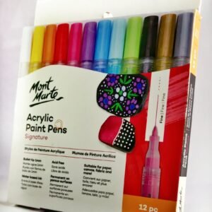Mont Marte Acrylic Paint Pens Set of 12 col.