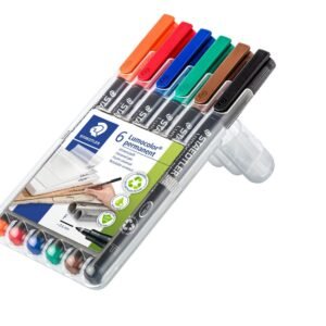 Staedtler Lumocolor Permanent 6 col. Set
